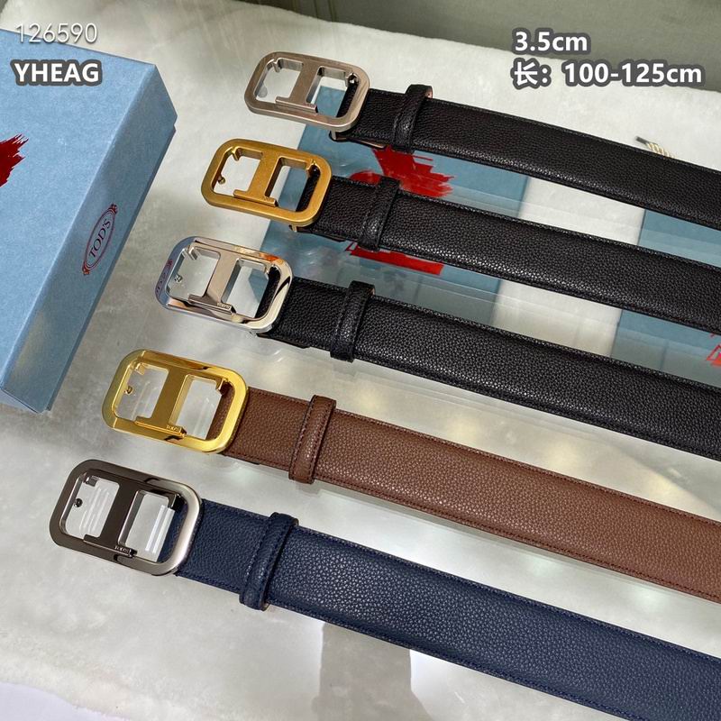 Tod's belt 35mmX100-125cm 8L03